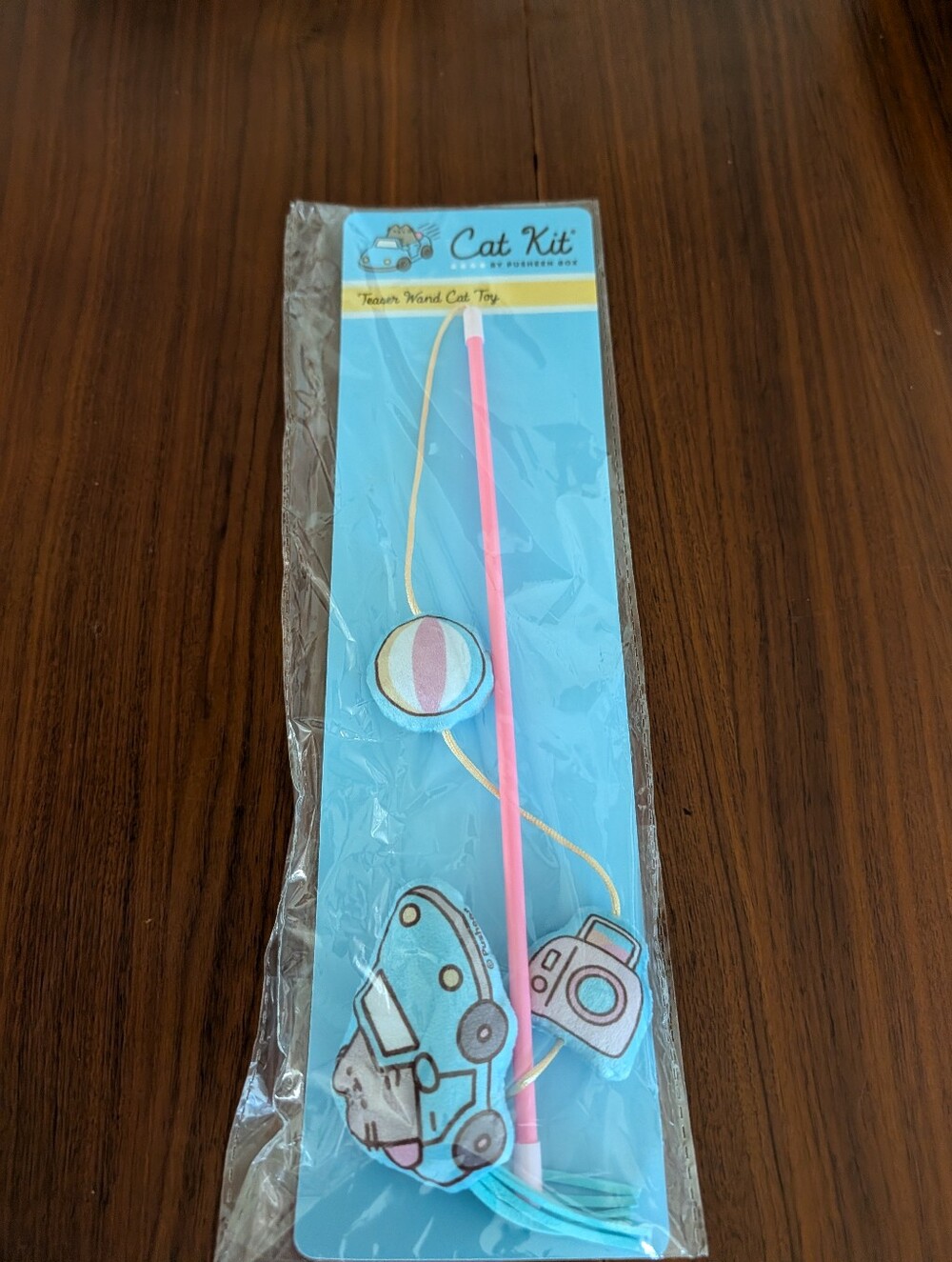 Pusheen Wand Teaser Toy Cat Kit New